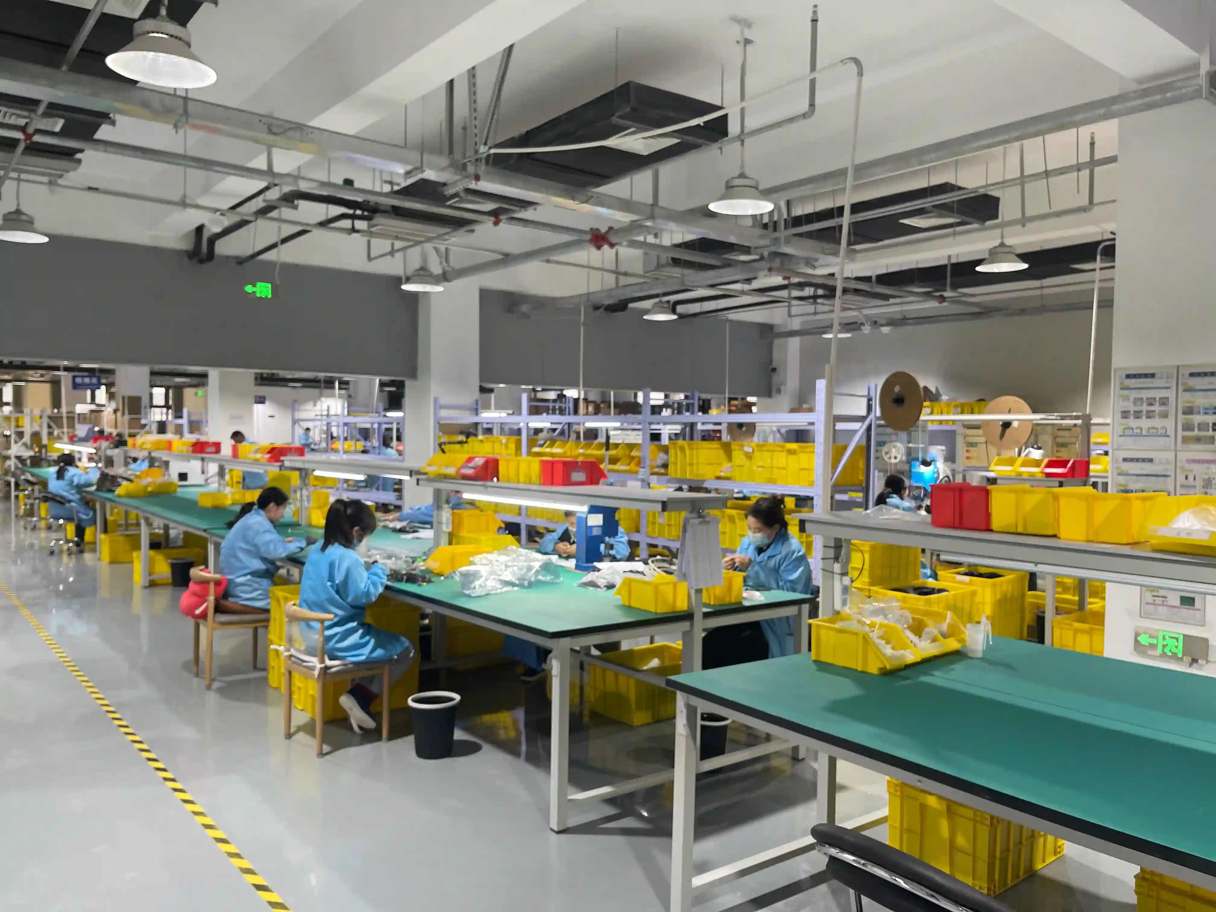 Medical cable assembly manufacturing in ISO Class 7 cleanroom facility