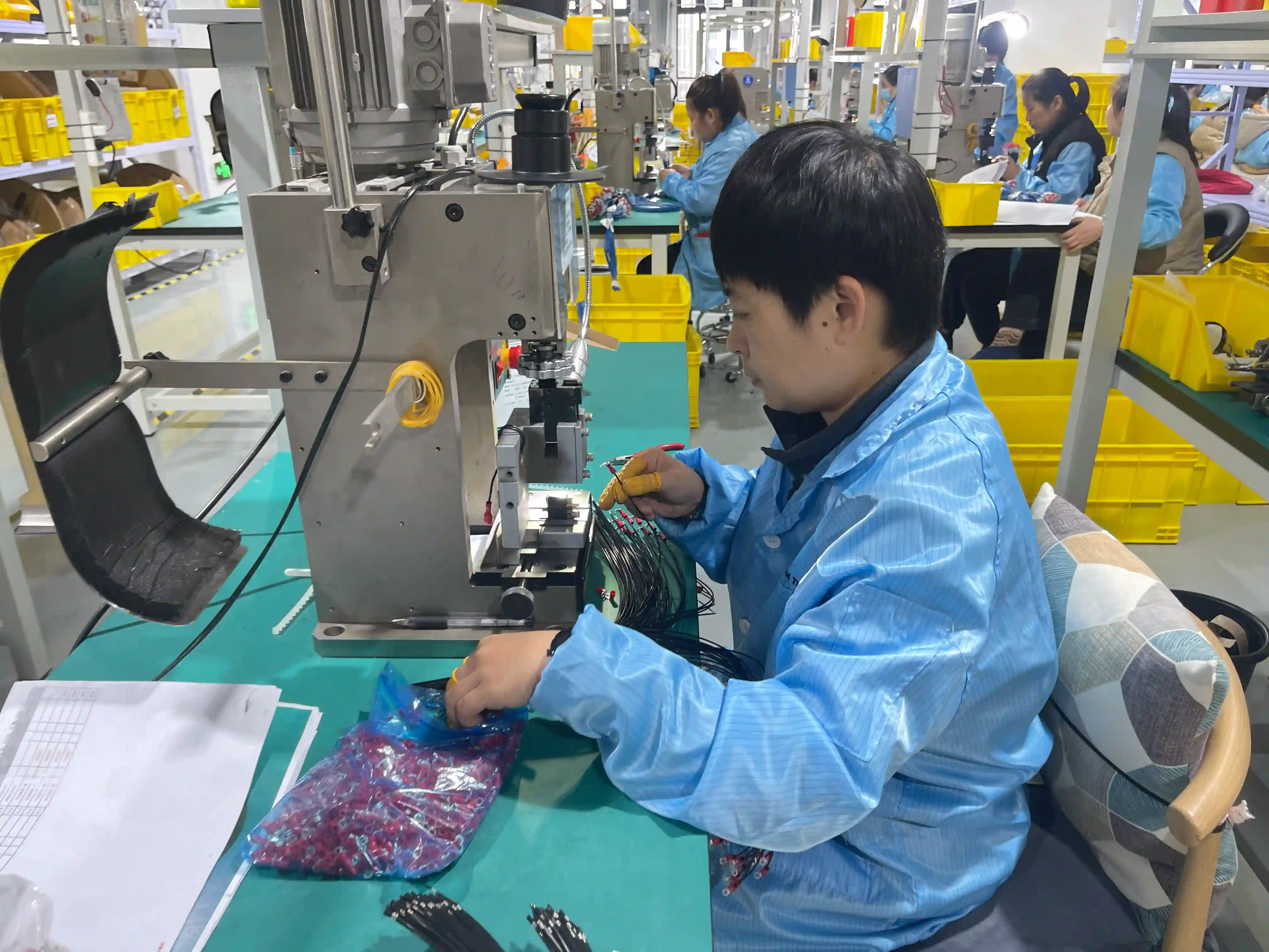 Wire Terminal Assembly Operation