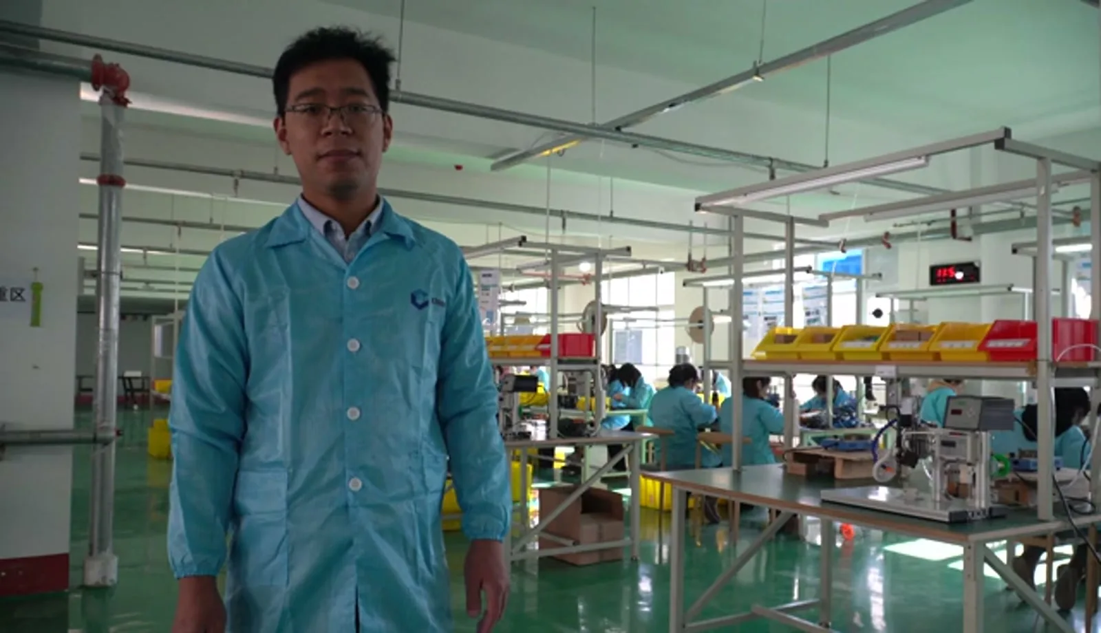 Real wire harness assembly workshop floor at our China factory
